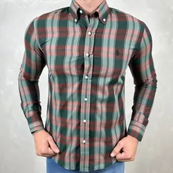 Camisa Manga Longa PRL Xadrez⭐ - 40090 - LOJA VIPIX