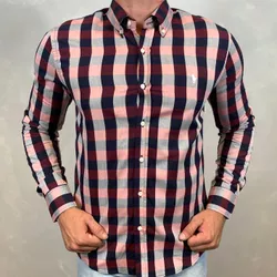 Camisa Manga Longa PRL Xadrez Rosa⭐ - 40322 - LOJA VIPIX