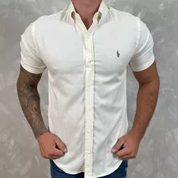 -Camisa Manga Curta PRL Palha ⭐ - 30256 - DROPA AQUI