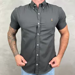Camisa Manga Curta PRL Xadrez⭐ - 30351 - DROPA AQUI