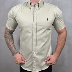 Camisa Manga Curta PRL Caqui - 30367 - DROPA AQUI