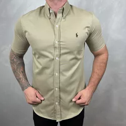 Camisa Manga Curta PRL Caqui - 30368 - LOJA VIPIX