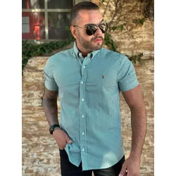 Camisa Manga Curta PRL Verde - 30386 - DROPA AQUI