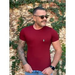 Camiseta PRL Vinho⭐ - C-3093 - LOJA VIPIX