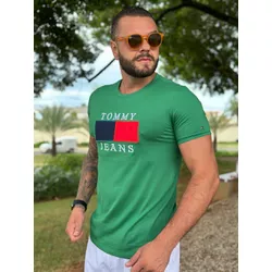 Camiseta TH Verde⭐ - B-3724 - DROPA AQUI
