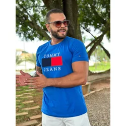 Camiseta TH Azul⭐ - B-3725 - LOJA VIPIX