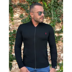 Jaqueta Zíper PRL Preto - 3933 - DROPA AQUI