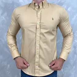 Camisa Manga Longa PRL Caramelo - 40682 - LOJA VIPIX