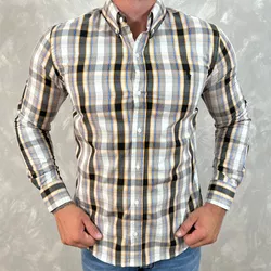 Camisa Manga Longa PRL Xadrez ⭐ - 40798 - DROPA AQUI