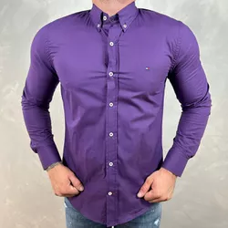 Camisa Manga Longa TH Roxo - 40973 - DROPA AQUI