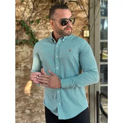 Camisa Manga Longa Xadrez PRL Verde - 41135 - DROPA AQUI
