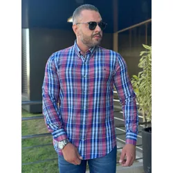 Camisa Manga Longa TH Xadrez - 42061 - DROPA AQUI