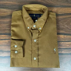 Camisa Manga Longa PRL Caramelo - 42068 - LOJA VIPIX