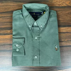 Camisa Manga Longa PRL Verde - 42082 - LOJA VIPIX