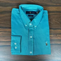 Camisa Manga Longa PRL Verde - 42094 - DROPA AQUI
