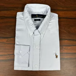 Camisa Manga Longa PRL Azul - 42096 - DROPA AQUI