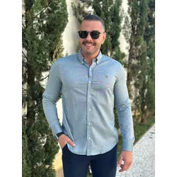 Camisa Manga Longa PRL Verde - 43000 - DROPA AQUI