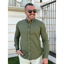 Camisa Manga Longa PRL Verde - 43008 - DROPA AQUI