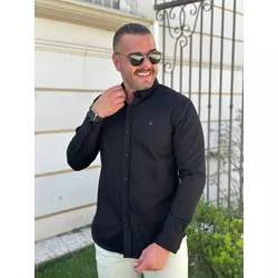 Camisa Manga Longa Aramis Preto - 43016 - DROPA AQUI