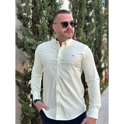 Camisa Manga Longa TH Amarelo - 43021 - DROPA AQUI