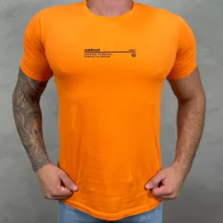 Camiseta Colcci Laranja DFC⭐ - 4547 - LOJA VIPIX