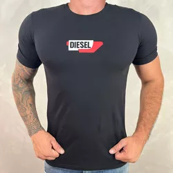 Camiseta Diesel Preto⭐ - B-4616 - DROPA AQUI