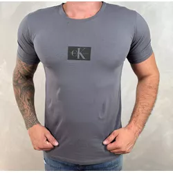 Camiseta CK Cinza DFC⭐ - 4621 - DROPA AQUI