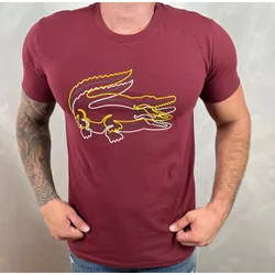 Camiseta LCT Vinho⭐ - C-4648 - LOJA VIPIX