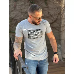 Camiseta Armani Cinza⭐ - C-4657 - LOJA VIPIX