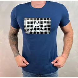 Camiseta Armani Azul⭐ - C-4658 - DROPA AQUI