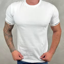Camiseta Armani Branco⭐ - B-4738 - DROPA AQUI