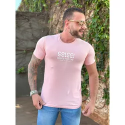 Camiseta Colcci Rosa DFC - 4847 - DROPA AQUI