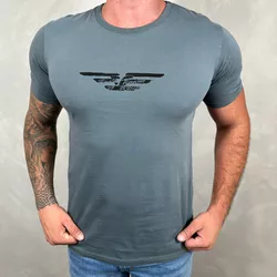 Camiseta Ellus Cinza DFC⭐ - 4854 - DROPA AQUI