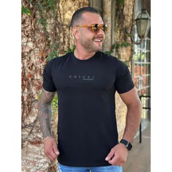 Camiseta Colcci Preto ⭐ - 5105 - DROPA AQUI
