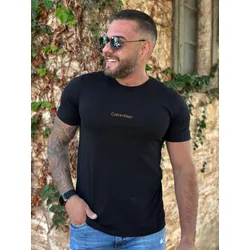 Camiseta CK Preto DFC⭐ - 5154 - DROPA AQUI