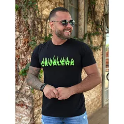Camiseta Cavalera Preto DFC⭐ - 5186 - LOJA VIPIX