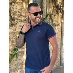 Polo Armani Azul - A-5312 - DROPA AQUI