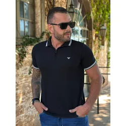 Polo Armani Preto - A-5313 - DROPA AQUI