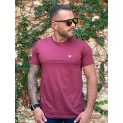 Camiseta Armani Vinho - B-5406 - LOJA VIPIX