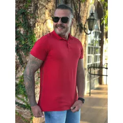 Polo CK Vermelho - A-5537 - LOJA VIPIX