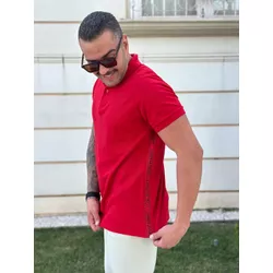 Polo CK Vermelho - A-5537 - DROPA AQUI