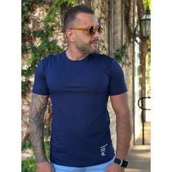 Camiseta CK Azul - A-5556 - LOJA VIPIX