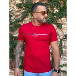 Camiseta TH Vermelho - A-5573 - DROPA AQUI