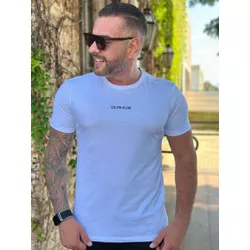 Camiseta CK Branco - A-5597 - DROPA AQUI