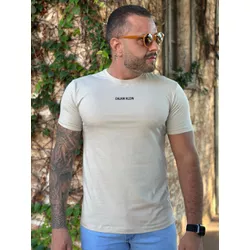 Camiseta CK Caqui - A-5600 - LOJA VIPIX