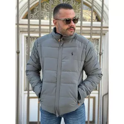Jaqueta Acolchoada PRL Cinza - 5636 - LOJA VIPIX