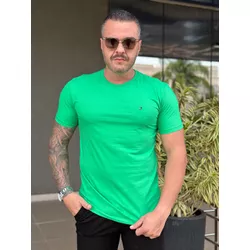 Camiseta TH Verde - A-5661 - DROPA AQUI