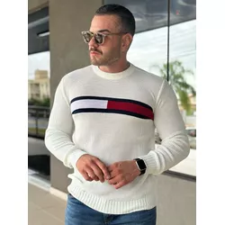 Suéter TH Off White - 5700 - LOJA VIPIX