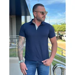 Polo Armani Marinho - A-5775 - LOJA VIPIX