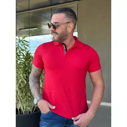 Polo Armani Vermelho - A-5777 - LOJA VIPIX